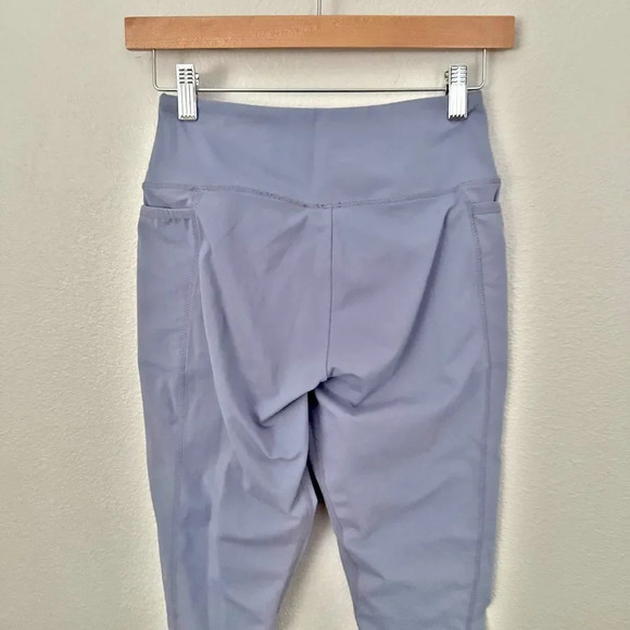 GYMSHARK | Dark Periwinkle Blue High Waist Leggings Soft Logo | Size Small - Picture 5 of 6